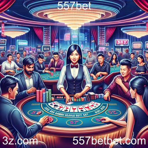 Explorando o Cassino ao Vivo no 557bet: Uma Experiência Imersiva em Jogos